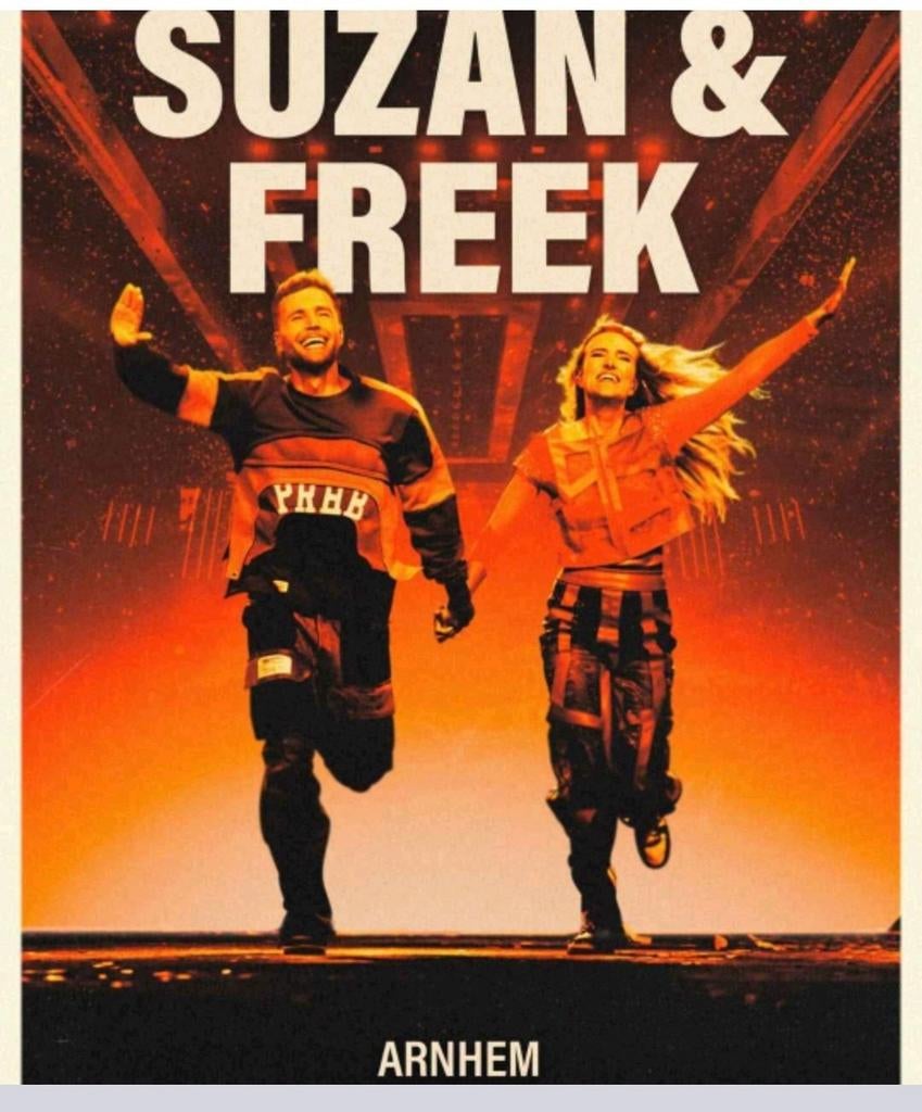 4 tickets susan en freek 25 mei geldredome, Tickets en Kaartjes, Drie personen of meer, Mei