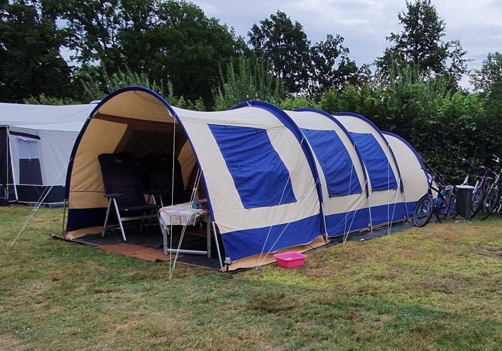 Vrijbuiter Michigan Tunneltent 4 persoons, Caravans en Kamperen, Tenten, Ophalen, Gebruikt