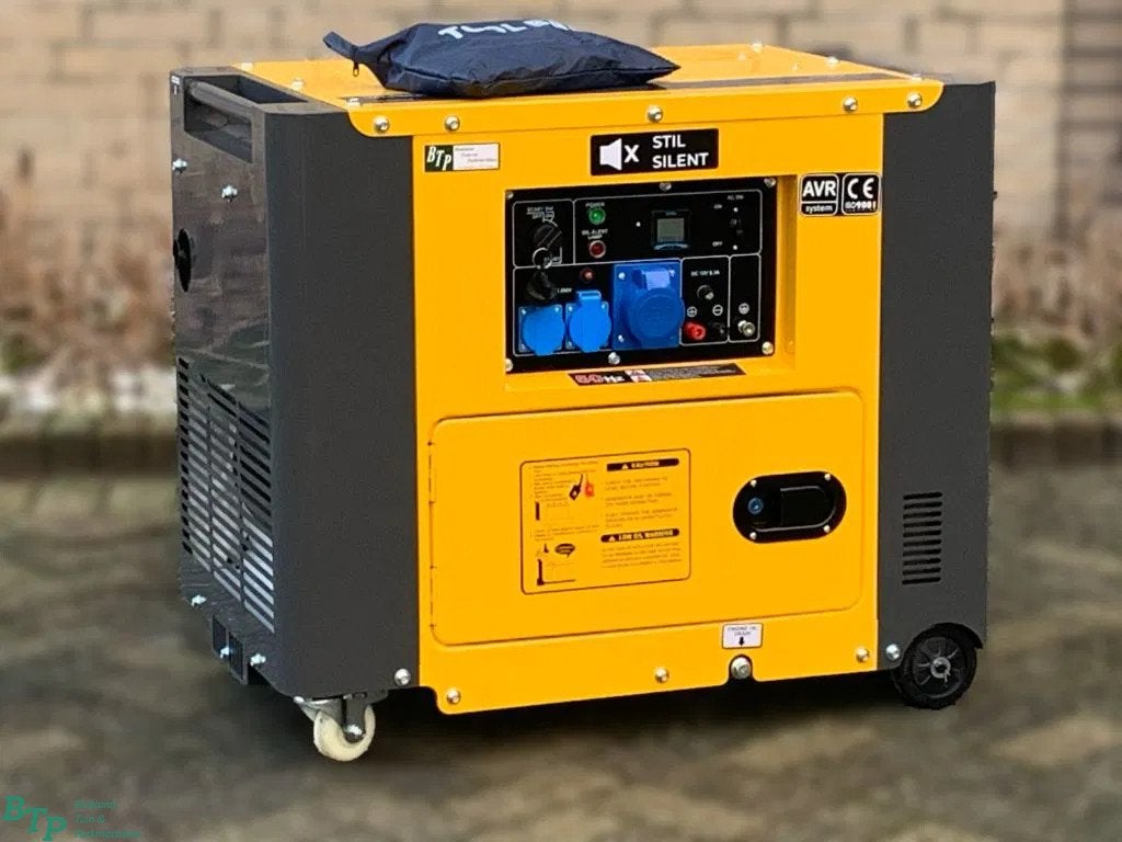 BTP Actie Diesel generator Silent aggregaat generatorset noo, Gebruikt, Overige typen