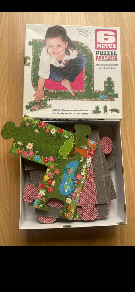 Grond puzzel 6 meter park of weg, Ophalen of Verzenden, Meer dan 50 stukjes, Zo goed als nieuw