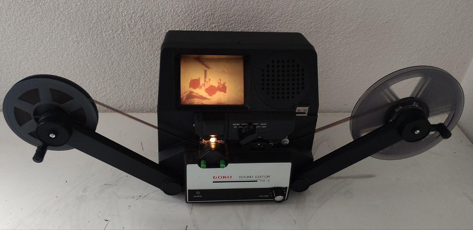 GOKO PM 2 FILMVIEWER met GELUID VOOR DE SUPER 8 FILMS, Verzamelen, Ophalen of Verzenden, 1960 tot 1980, Projector