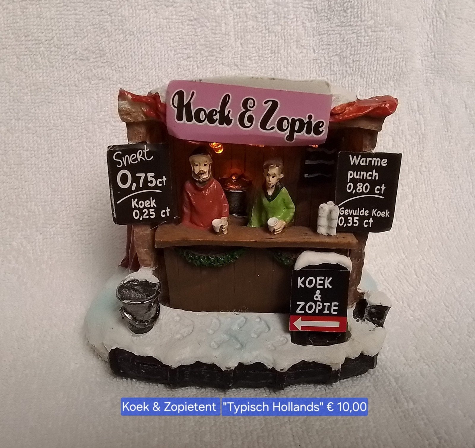 Diverse Kerstdorp accessoires, Ophalen, Zo goed als nieuw