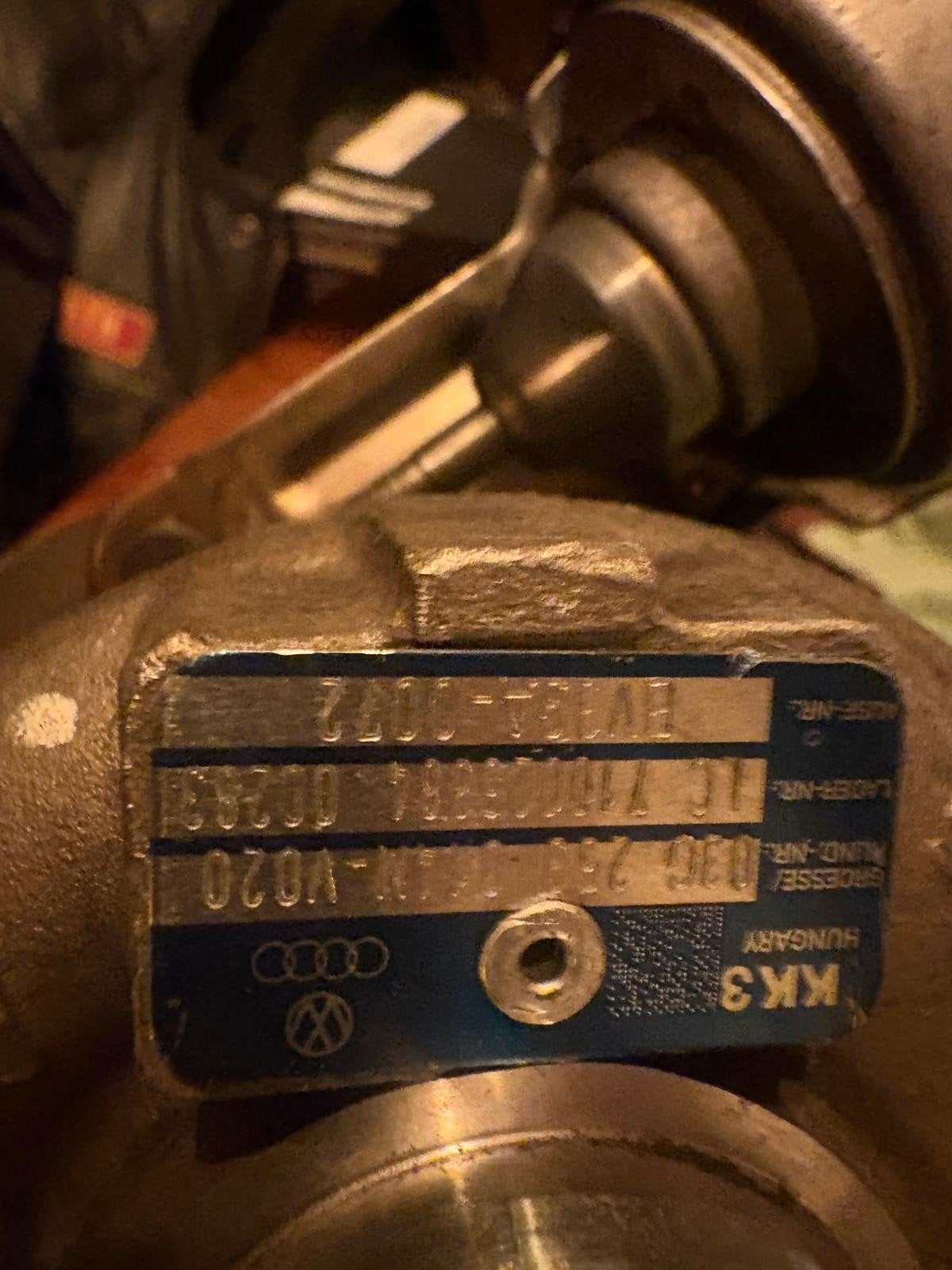 1.9 tdi (BLS) vw Turbo met spruitstuk en pakkingen, Auto-onderdelen, Ophalen of Verzenden
