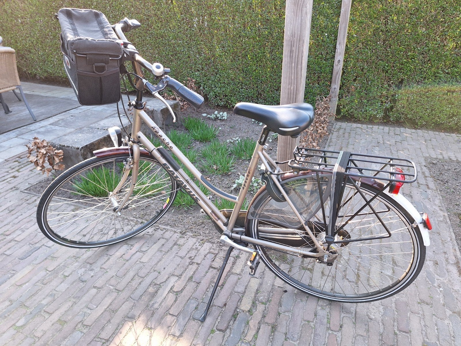 Batavus Apache damesfiets met lage instap, Ophalen, Velgrem, Batavus, 53 tot 56 cm