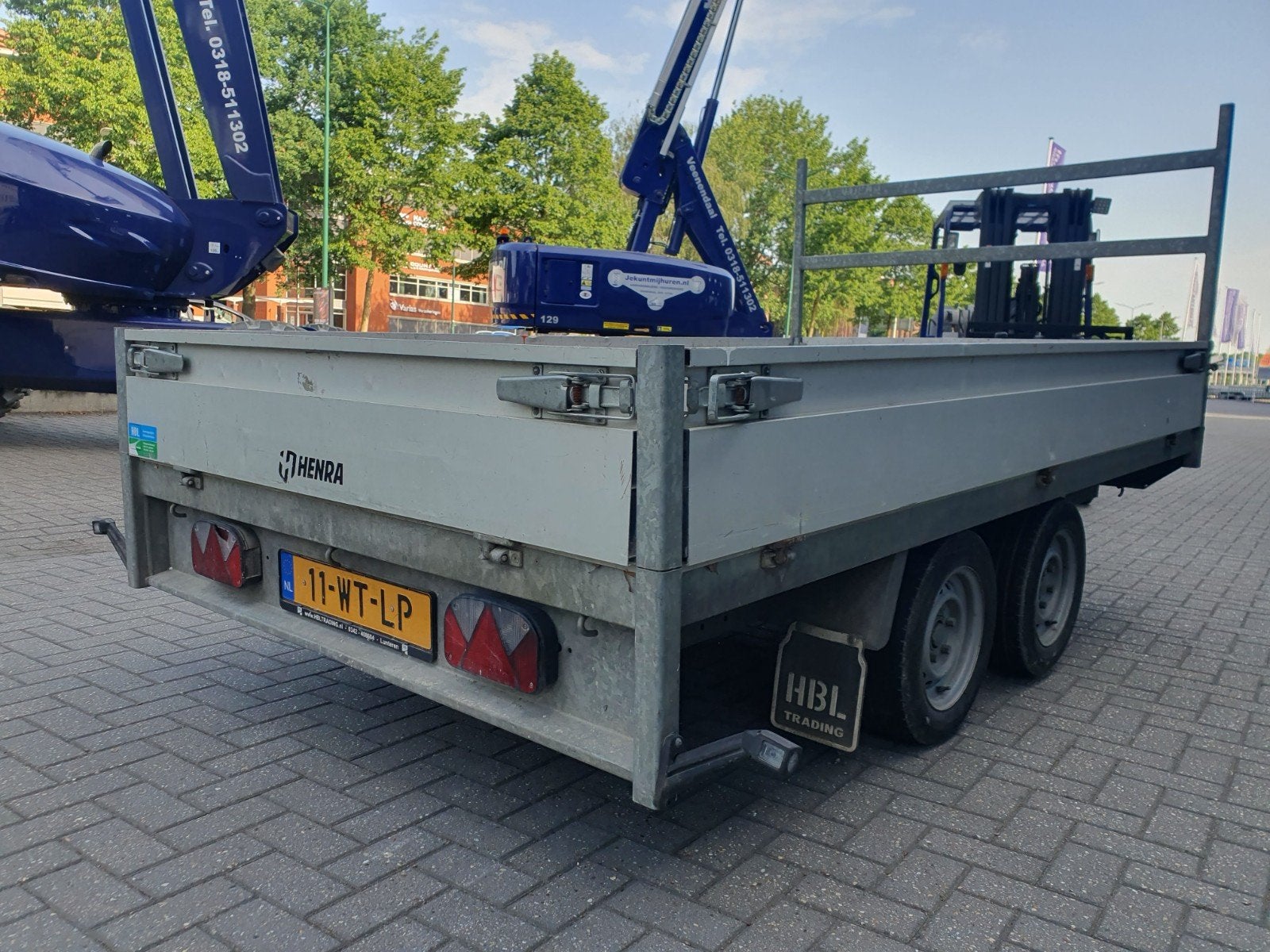 Henra plateau310x165 beresterk 2700KG bj 2019, Ophalen of Verzenden, Nieuw