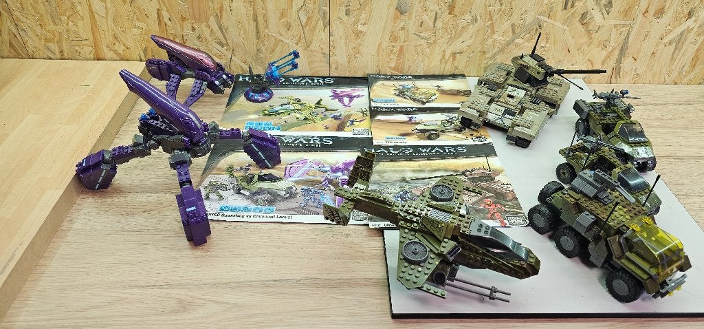 Diverse Mega Bloks Halo Wars sets, Kinderen en Baby's, Ophalen, Gebruikt, Megabloks