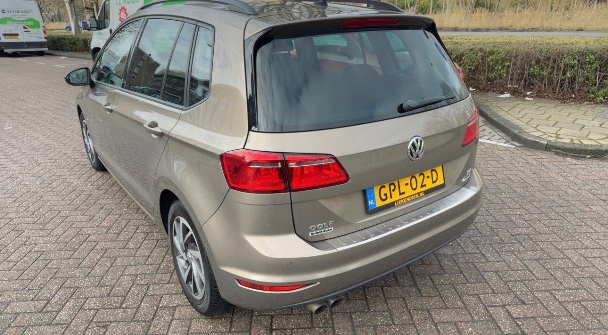Volkswagen Golf Sportsvan 2e Eign1.4 TSI 92KW DSG 2017 Bruin, 125 pk, Zwart, 4 cilinders, Bruin