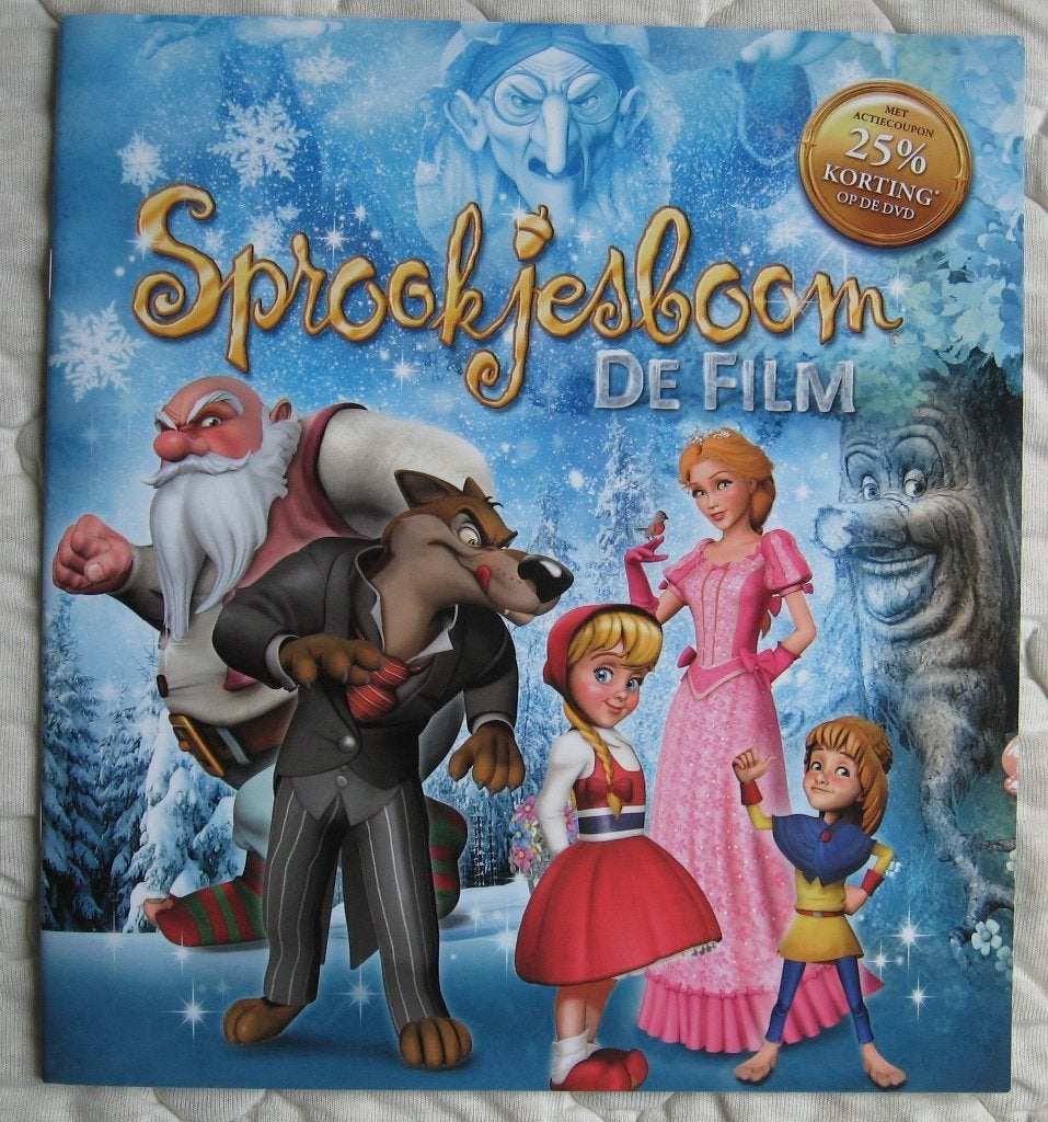 Efteling Sprookjesboom de film (kleine glossy paperback), Verzamelen, Ophalen of Verzenden, Beeldje of Poppetje