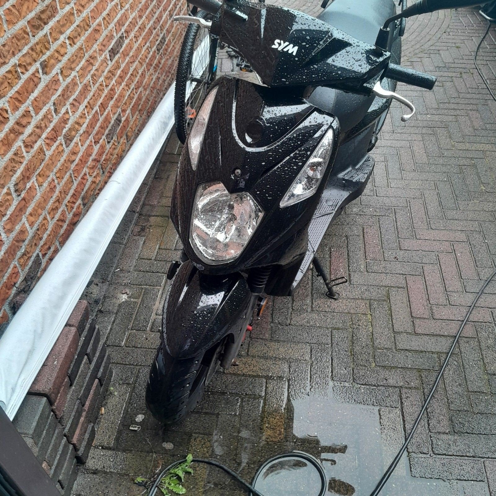 Defecte scooter (SYM) - Ruilen voor elektrische step, Fietsen en Brommers, Ophalen of Verzenden, Gebruikt, Benzine, Overige modellen