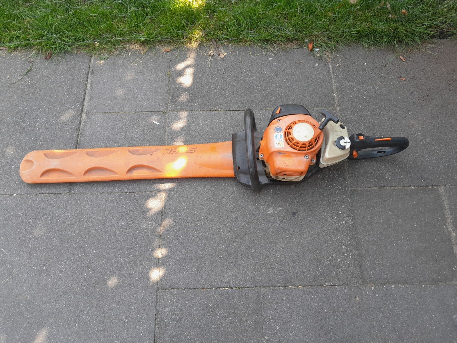 Stihl heggeschaar, Ophalen, Gebruikt, Benzine