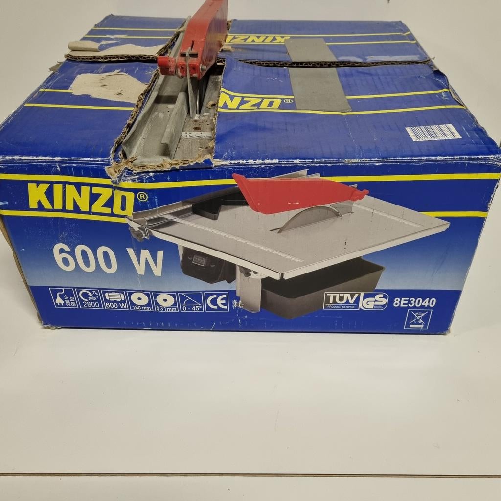 Kinzo Tegelzaag 600W - Gebruikt, Ophalen, Gebruikt, Kinzo, Overige typen