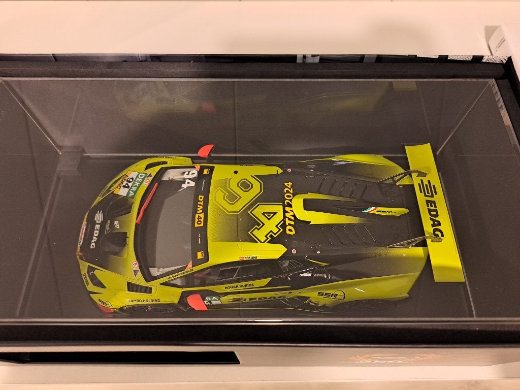 Spark LAMBORGHINI HURACAN EVO2 GT3 DTM 2024 1:18, Ophalen of Verzenden, Nieuw, Overige merken