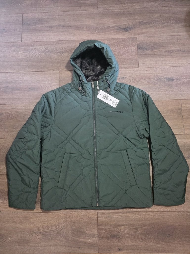 Daily Paper Spear puffer jas pine green maat M - nieuw, Maat 48/50 (M), Nieuw, Ophalen of Verzenden, Daily Paper