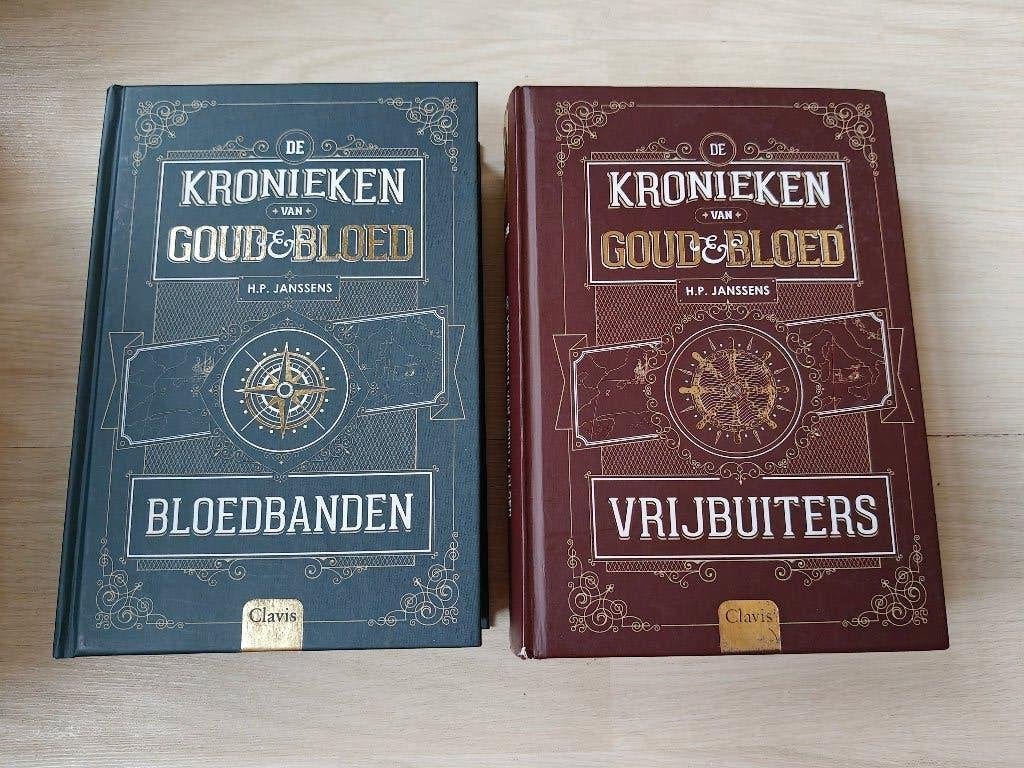 De kronieken van goud en bloed boeken H.P. Janssens, Ophalen of Verzenden, Gelezen