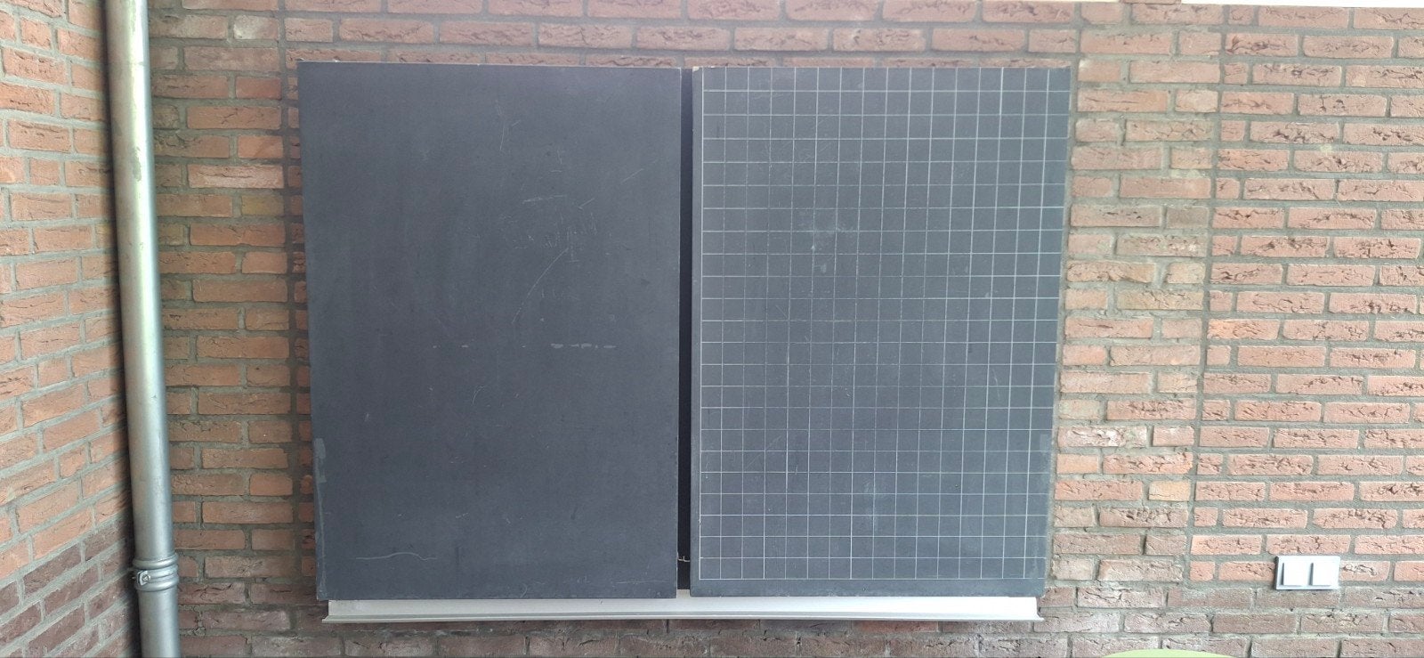 Vintage school krijtbord, Ophalen, Gebruikt, Krijtbord
