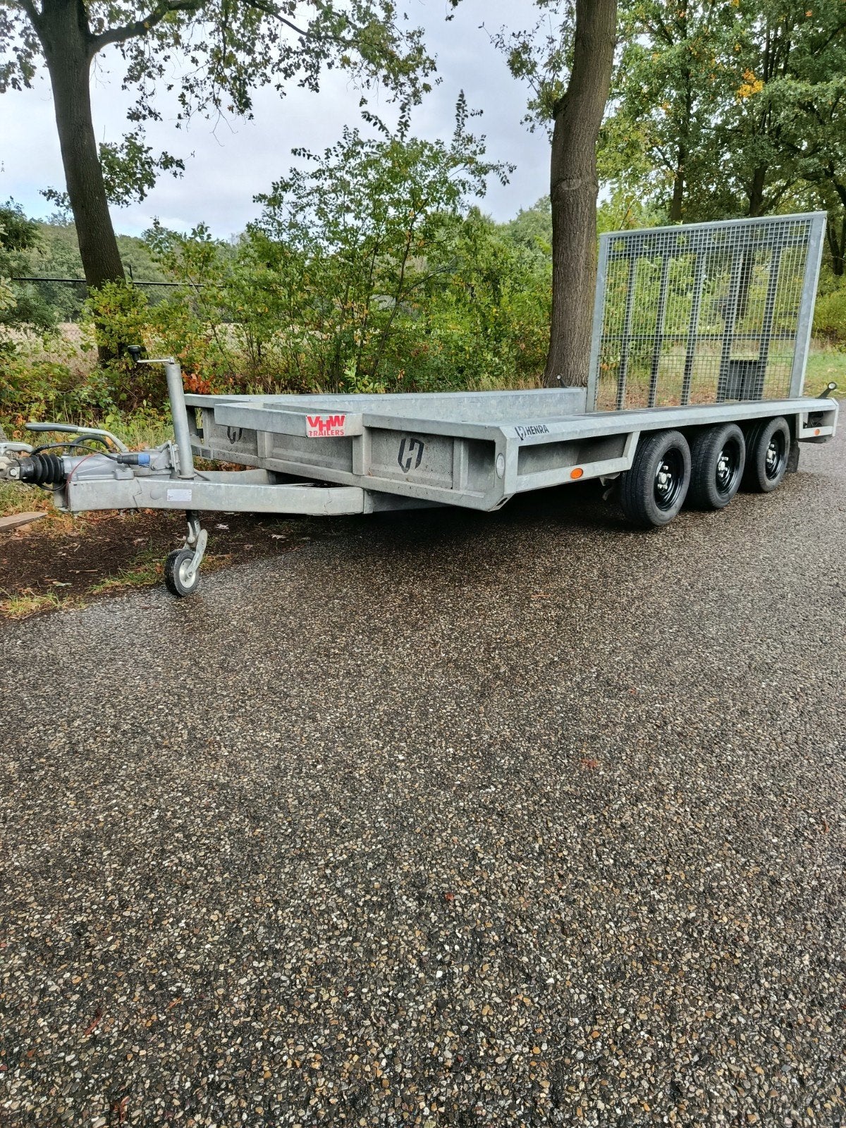 Henra machinetransporter, Auto diversen, Ophalen
