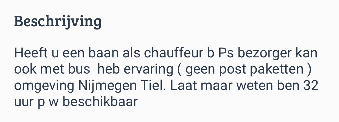Zoekend als chauffeur b  heb ervaring, Vacatures, Vacatures | Chauffeurs, 25 - 32 uur, Overige niveaus, Vanaf 10 jaar, Vast contract