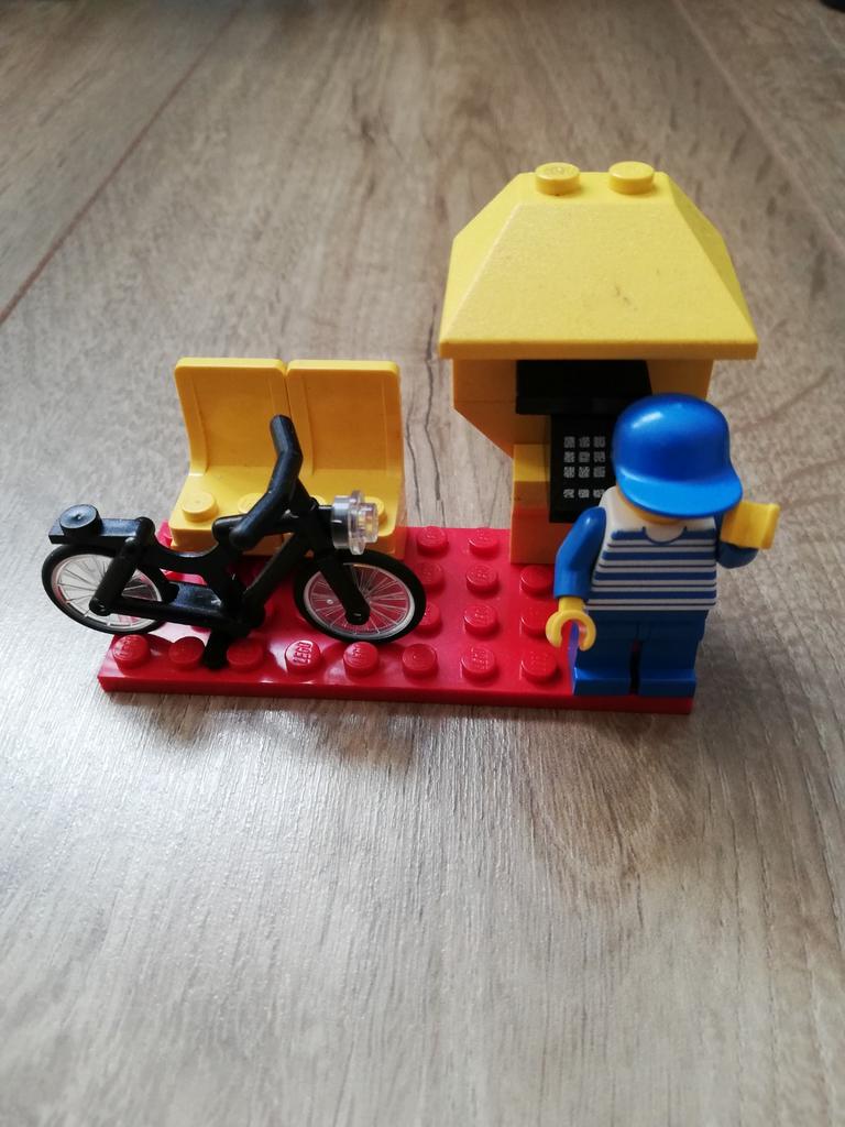 Lego telefooncel set 6613, compleet zonder instructieboekje, City, Lego, Ophalen of Verzenden, Zo goed als nieuw