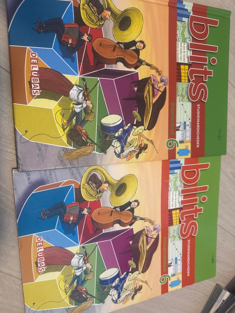 Blits studievaardigheden gr 6 bronnenboek en antwoordenboek, Boeken, Schoolboeken, Ophalen of Verzenden, Zo goed als nieuw, Overige niveaus