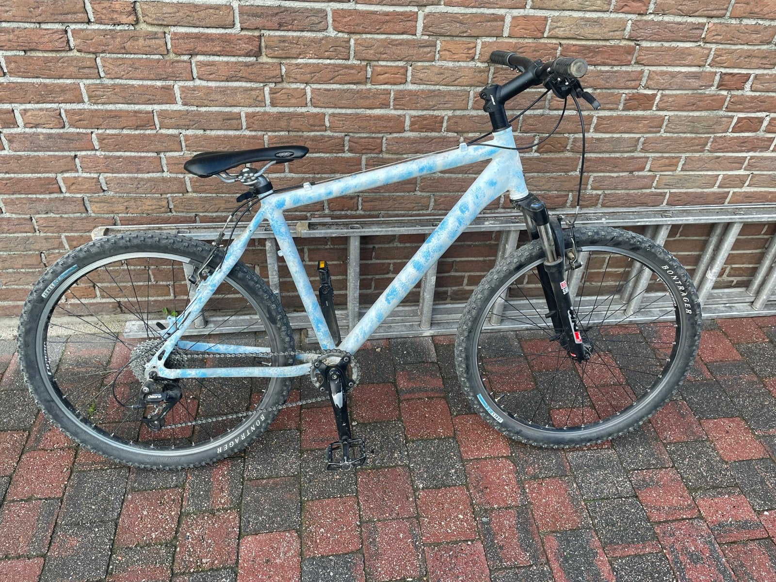 Custom painted Trek 4700, Gebruikt, Hardtail, Heren, Schijfrem