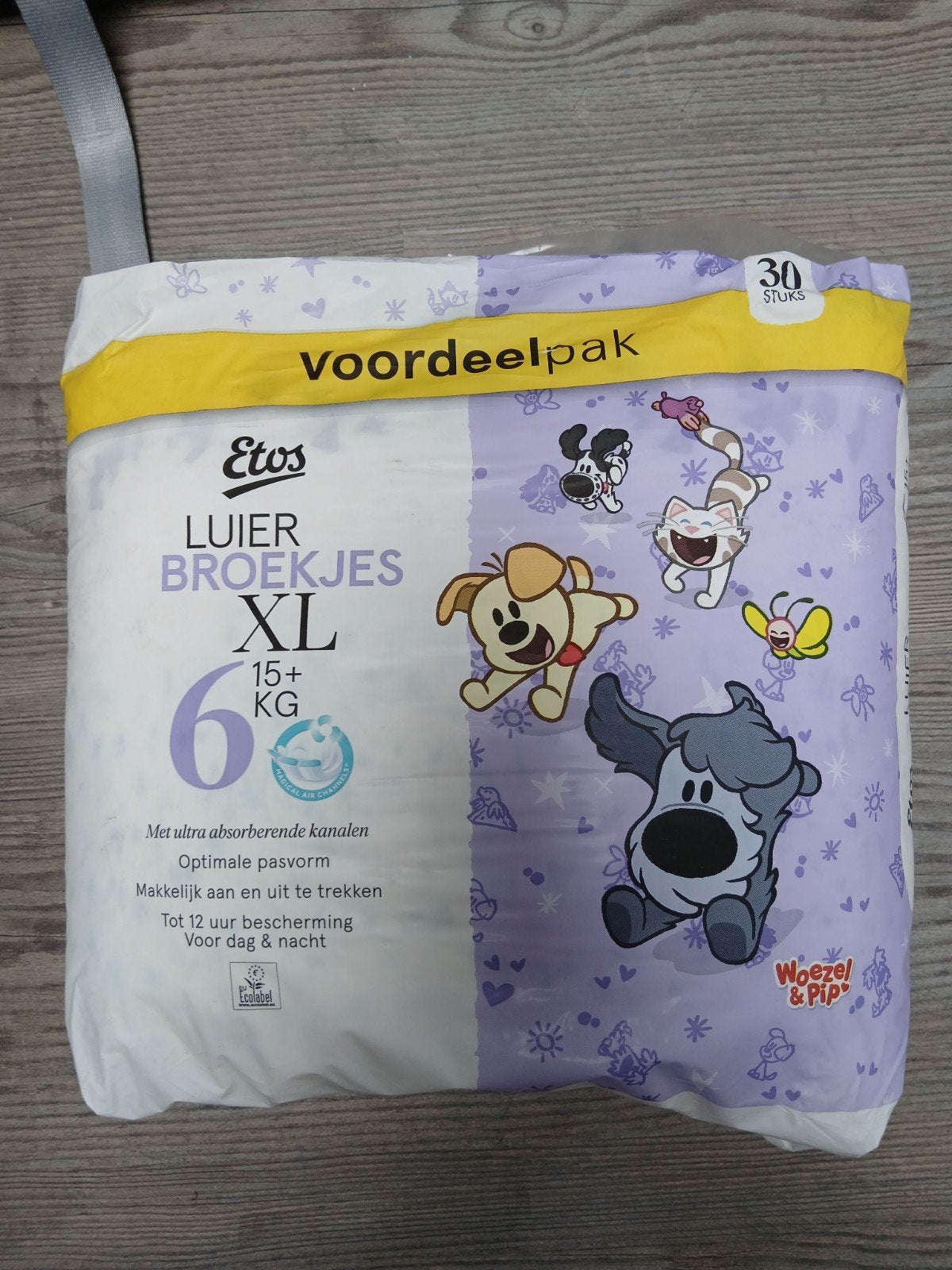 Etos Luierbroekjes XL Maat 6 (15+ kg) - 30 stuks, Ophalen, Nieuw
