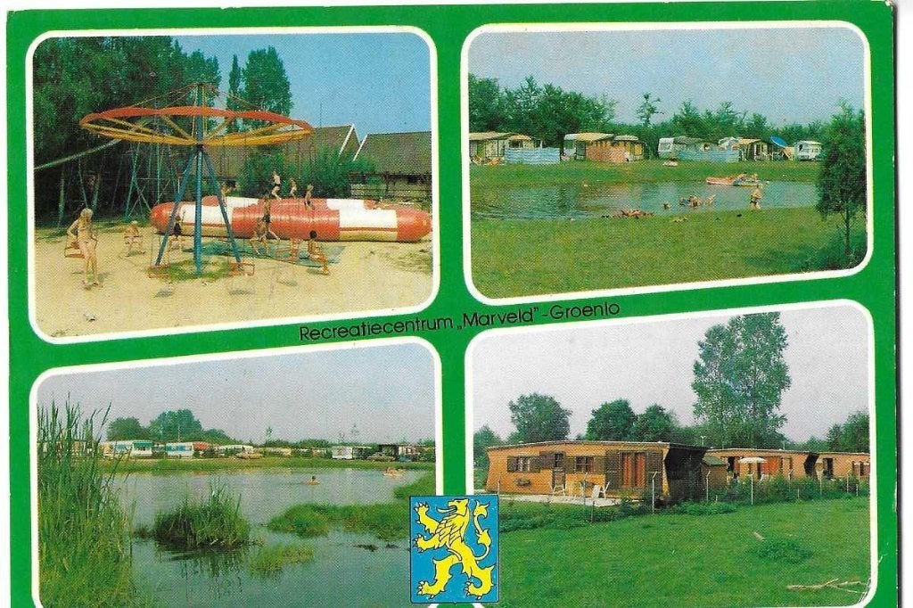 groenlo  recreatie marveld camping  heraldiek, Verzenden, Gebruikt, Overige typen
