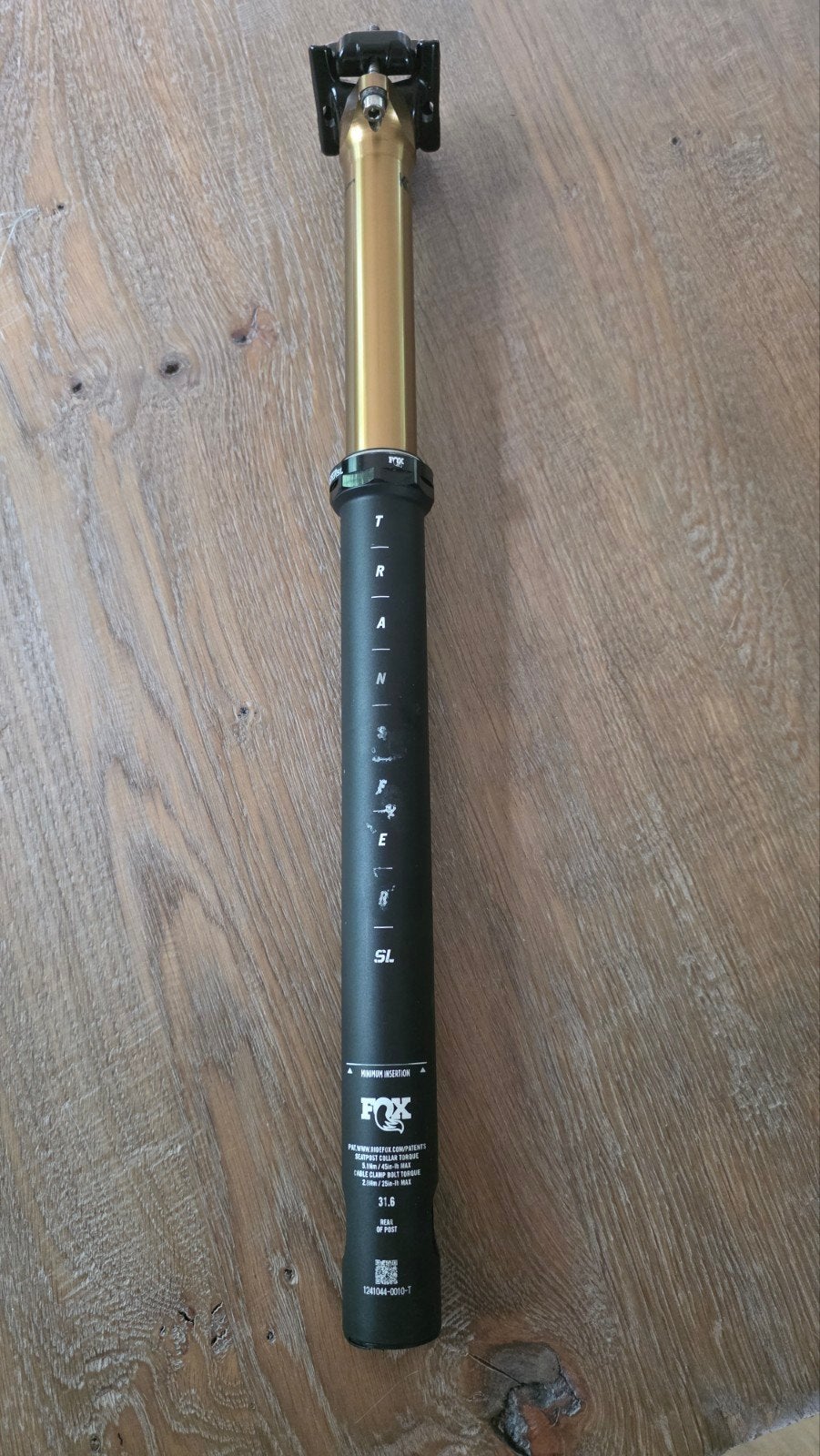 Fox Transfer SL Factory Kashima dropper post 125mm, Ophalen of Verzenden