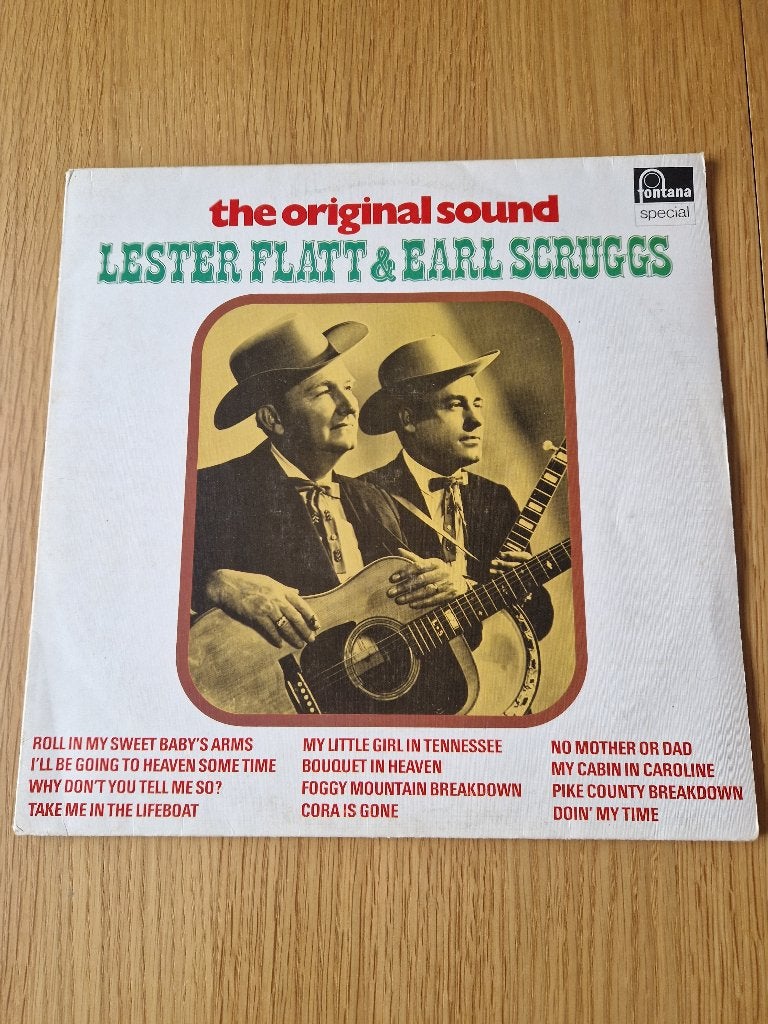 Lester Flatt & Earl Scruggs – The Original Sound LP, vinyl, LP, Gebruikt, Ophalen of Verzenden, Country