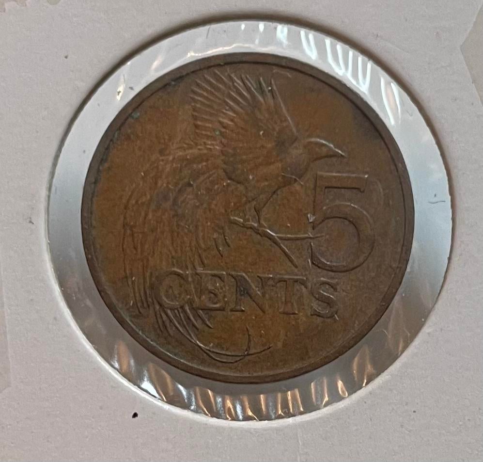 5 cent Trinidad and Tobago 1980, Ophalen of Verzenden, Midden-Amerika
