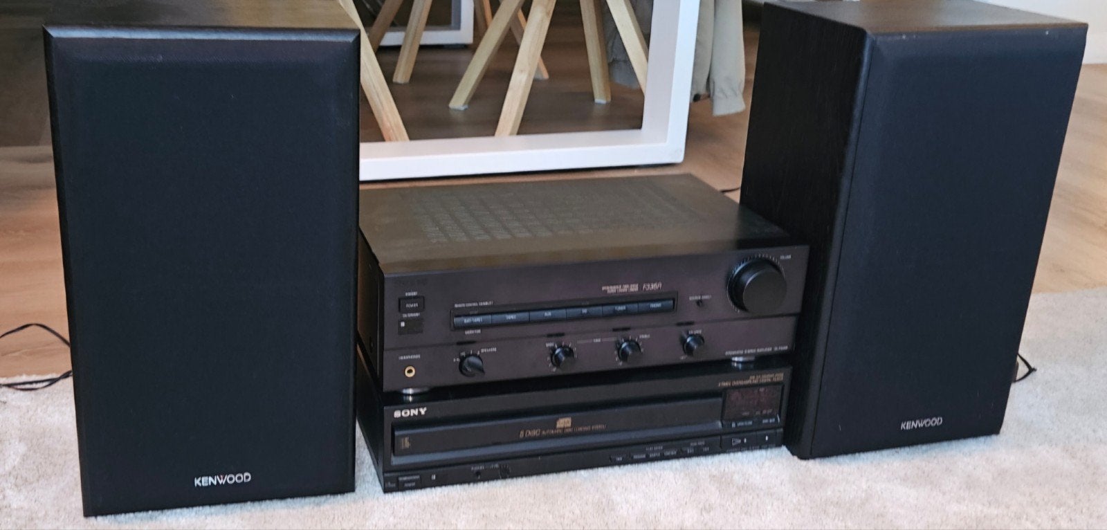 Sony TA-F335R, Sony Compact disc player CDP-C500, kenwood LS, Ophalen, Gebruikt, Losse componenten, Sony
