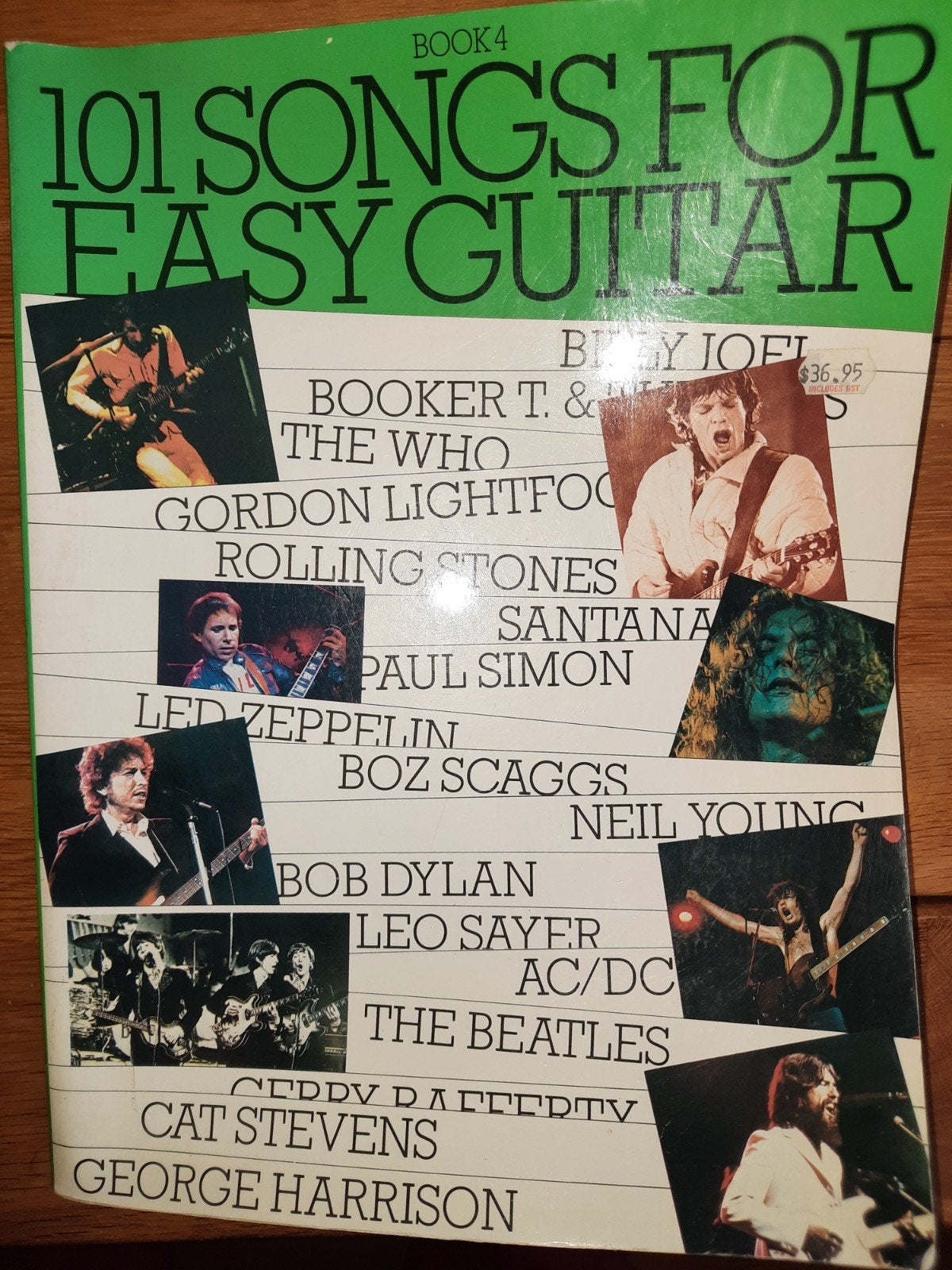 gitaar-101 songs for easy guitar book 4 -Aanrader-geweldig, Ophalen of Verzenden, Artiest of Componist, Populair, Gitaar