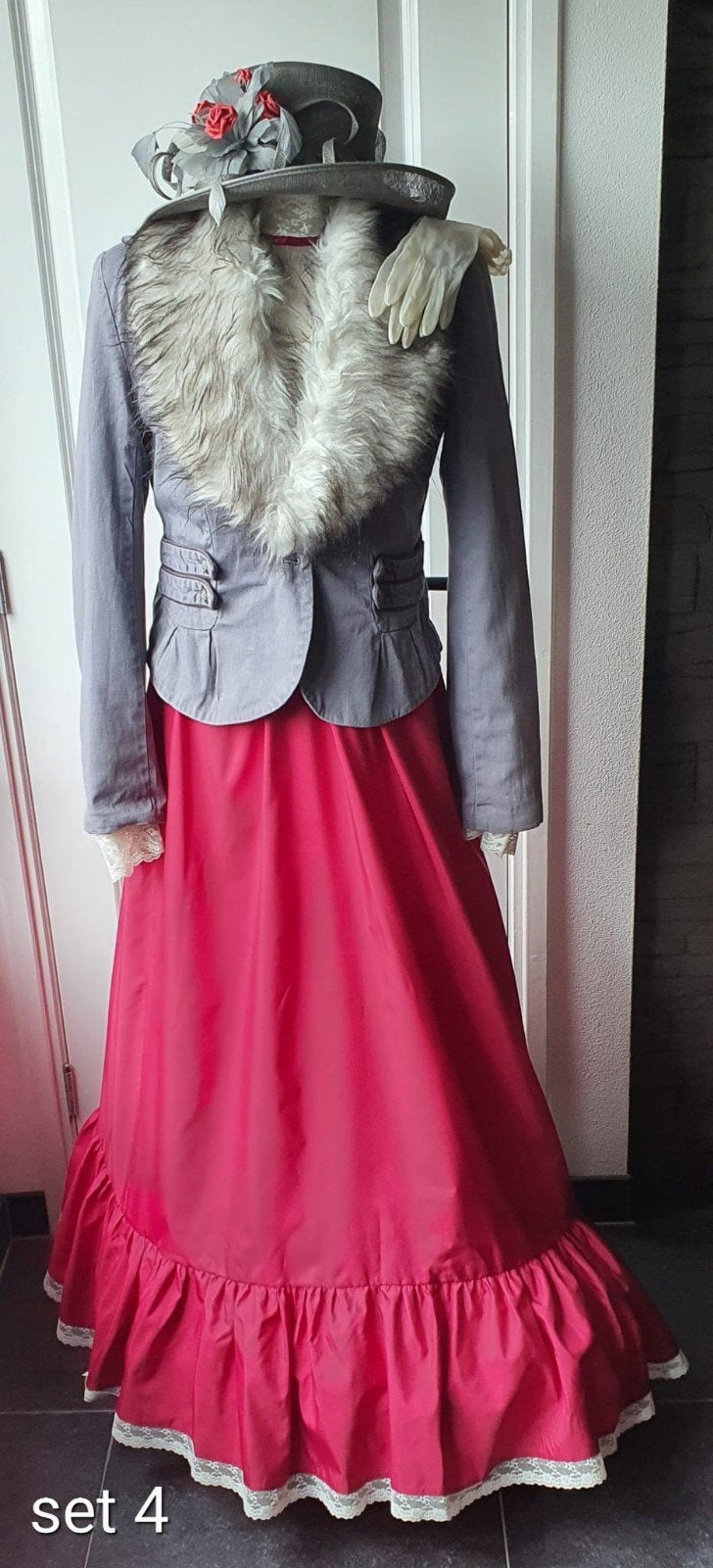 Set Charles Dickens (maat 38/40), Kleding | Dames, Ophalen of Verzenden, Zo goed als nieuw, Maat 38/40 (M), Carnaval
