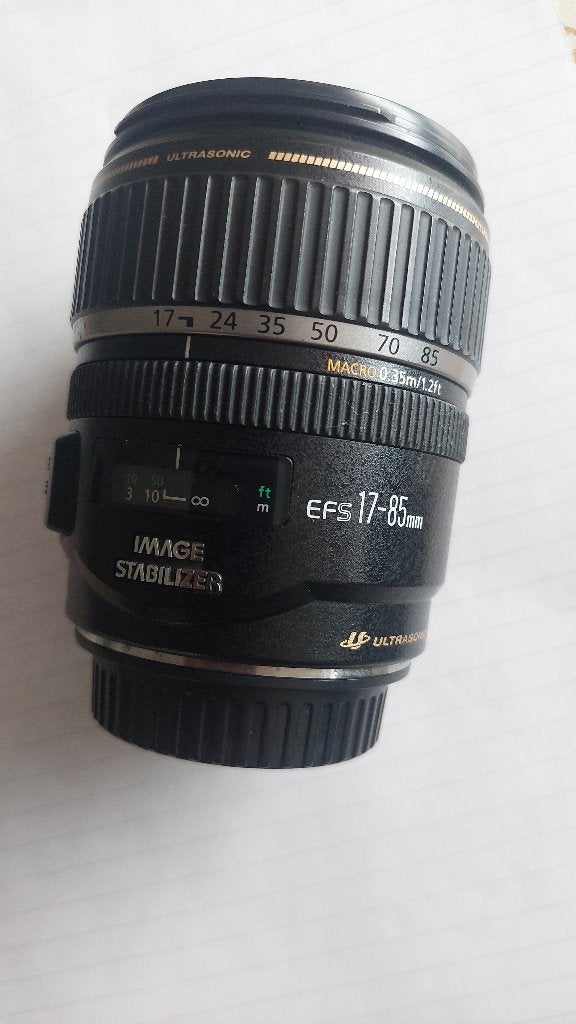 CANON Lens EF-S 17-85 IS USM met 2 filters, Audio, Tv en Foto, Fotografie | Lenzen en Objectieven, 85 mm, Canon, Zoom, Ophalen of Verzenden