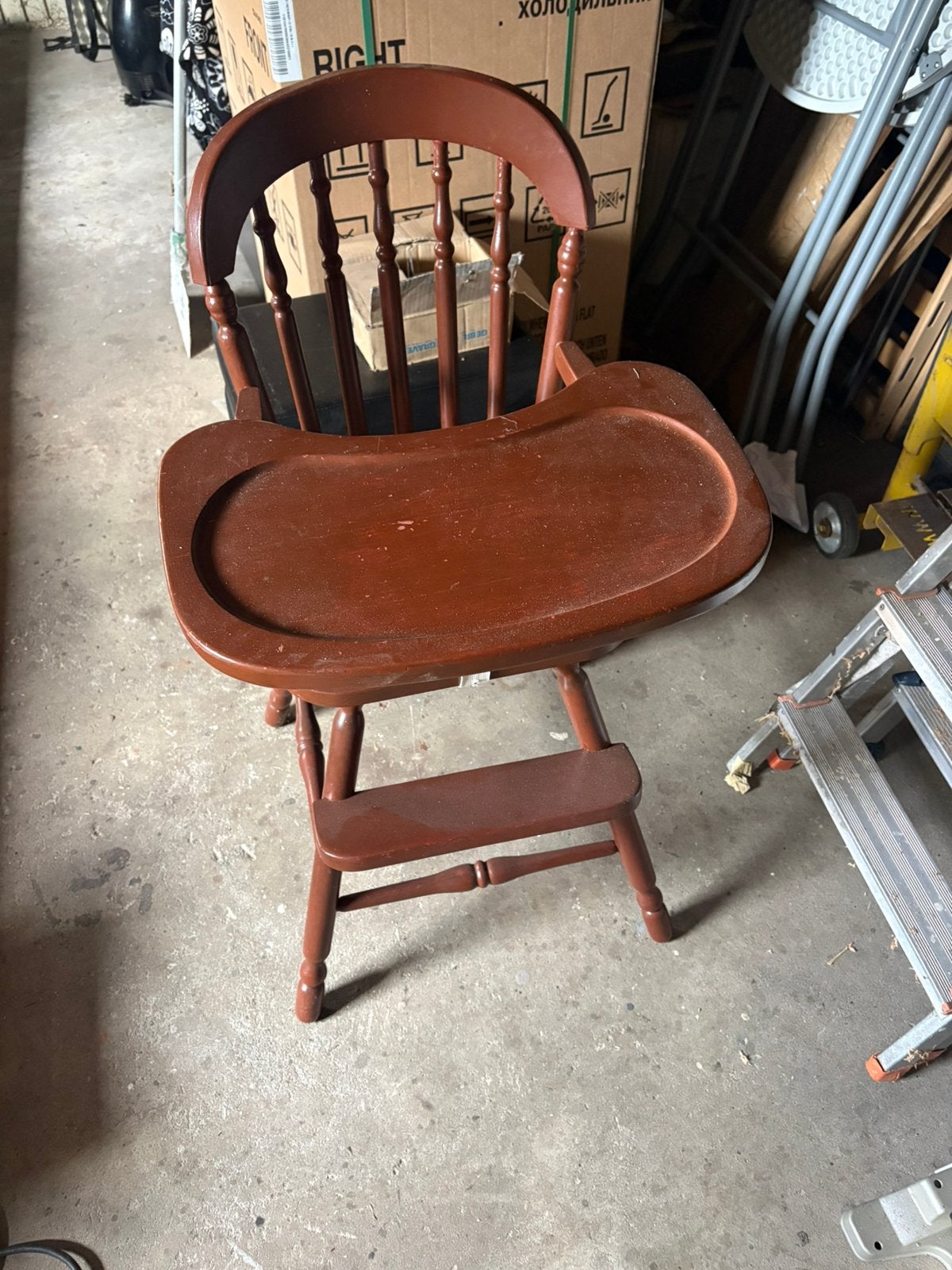 Kinderstoel, Antiek en Kunst, Antiek | Meubels | Stoelen en Banken, Ophalen