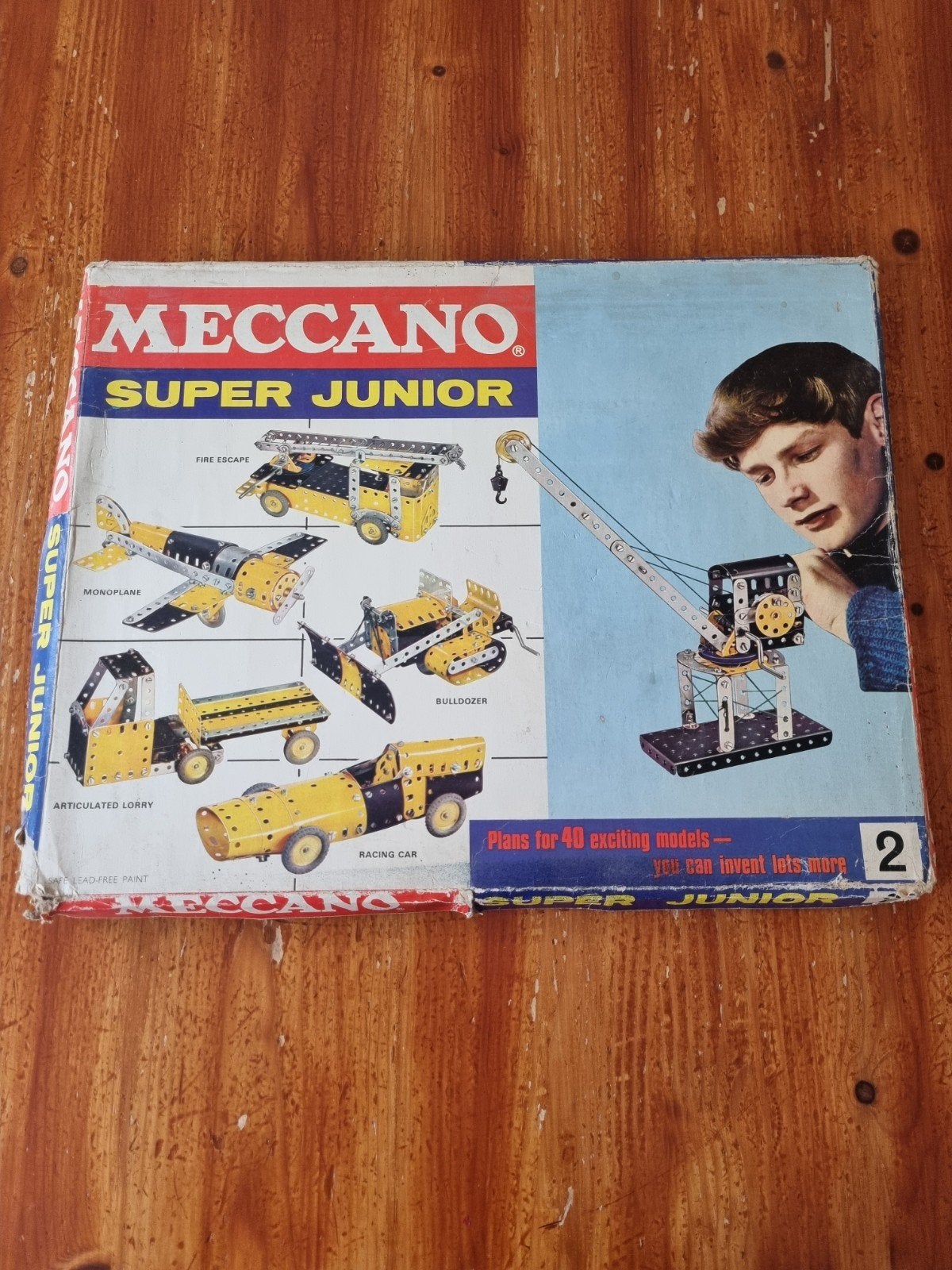 meccano super junior, Antiek en Kunst, Antiek | Speelgoed, Ophalen of Verzenden