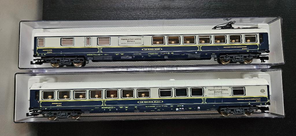 N-spoor Fleischmann 816203,set: 816203-1 en 816203-2, Hobby en Vrije tijd, Modeltreinen | N-Spoor, Gelijkstroom, Fleischmann, Wagon