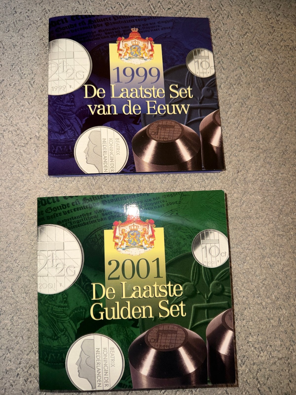 Setjes gulden: De Laatste Set van de Eeuw & De Laatste Gulde, Ophalen of Verzenden, Koningin Beatrix, Overige waardes, Setje