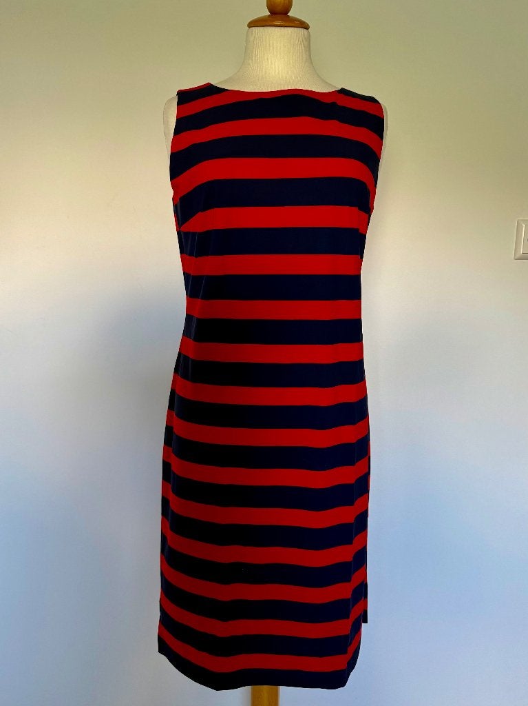 La Dress, NIEUW mouwloos jurkje mt. M, Maat 38/40 (M), La Dress, Nieuw, Knielengte