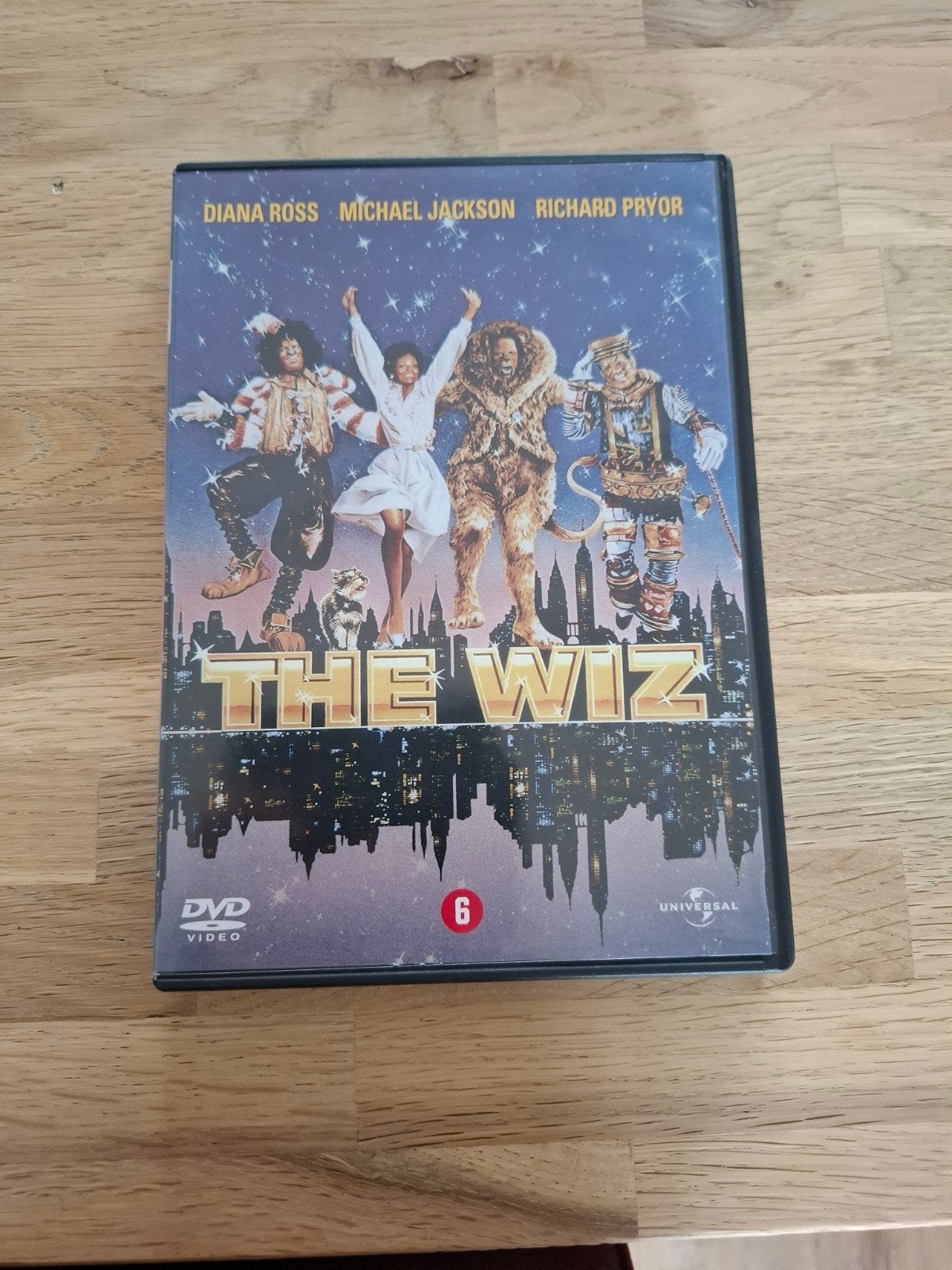 The Wiz DVD - Diana Ross, Michael Jackson, Vanaf 6 jaar, Ophalen, Gebruikt, Inclusief doosje
