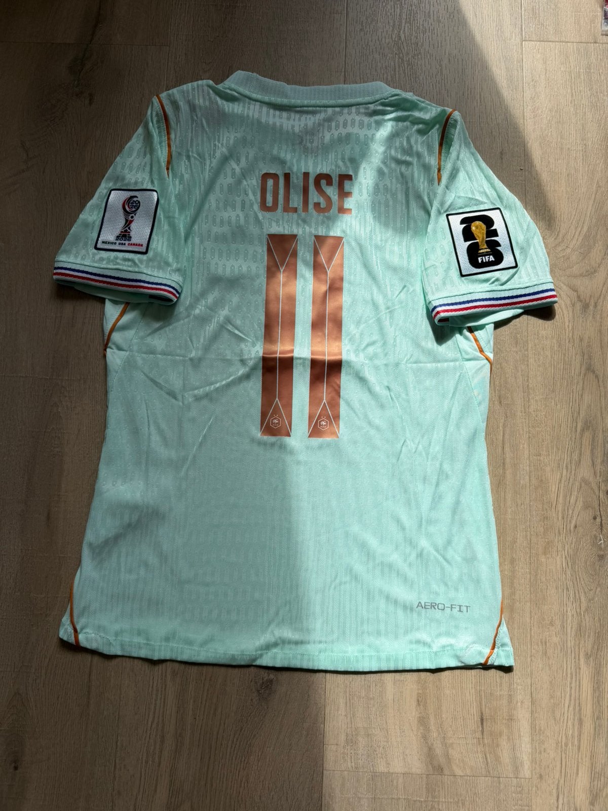 Frankrijk World Cup 26 Olise #11 Away Kit M, Verzenden, Zo goed als nieuw, Buitenlandse clubs