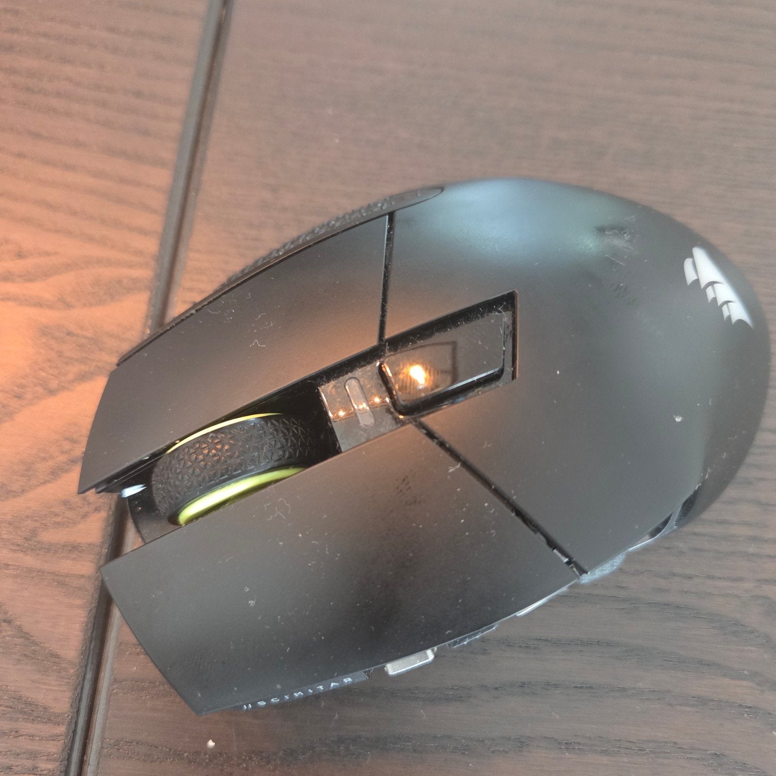 Corsair Scimitar Elite Wireless SE Gaming Muis, Ophalen, Rechtshandig, Muis, Gebruikt