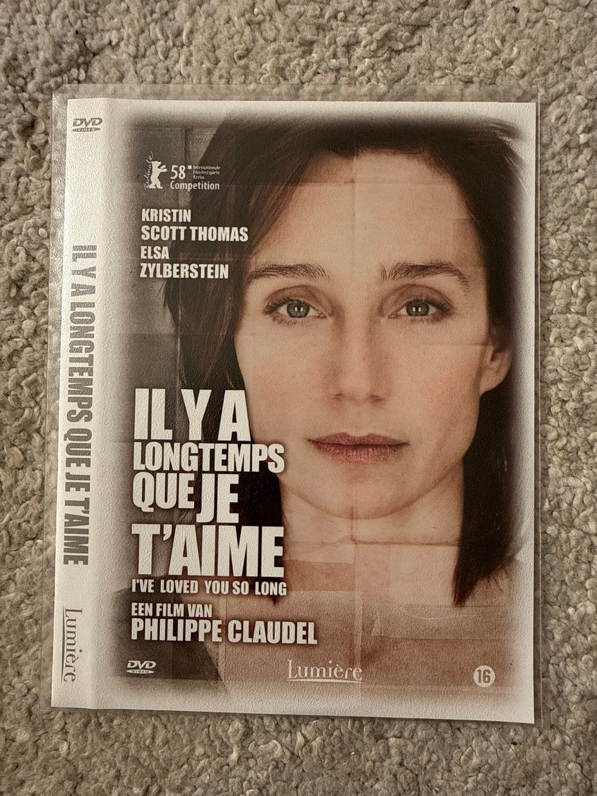 I've Loved You So Long (Il y a longtemps que je t'aime) DVD, Cd's en Dvd's, Ophalen, Gebruikt, Vanaf 16 jaar, Waargebeurd drama