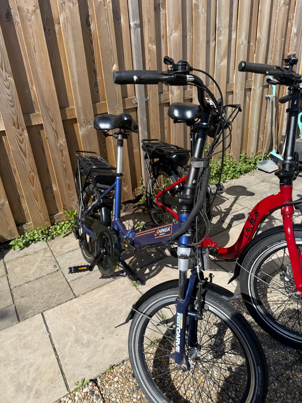 Elektrische vouwfiets 20 inch Lacros set, 20 inch of meer, Versnellingen, Zo goed als nieuw, Totaal opvouwbaar