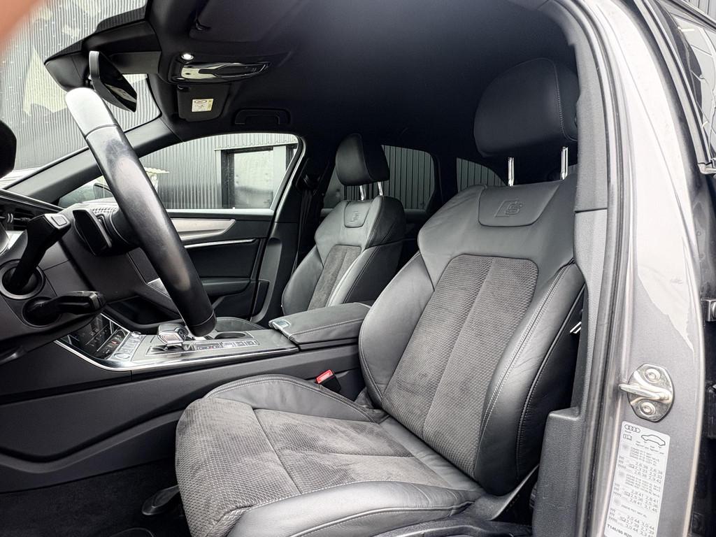 Audi A6 Avant 50 TDI QUATTRO SPORT S LINE LEDER | TREKHAAK |, Auto's, Automaat, Stof, Gebruikt, Diesel