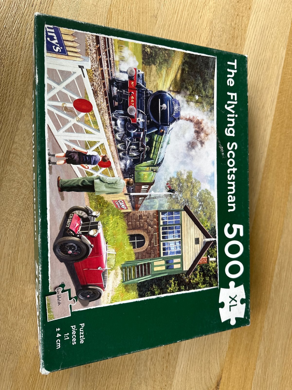 The Flying Scotsman 500 XL Legpuzzel - Leuk voor jong en oud, Ophalen of Verzenden, Minder dan 500 stukjes, Gebruikt, Legpuzzel