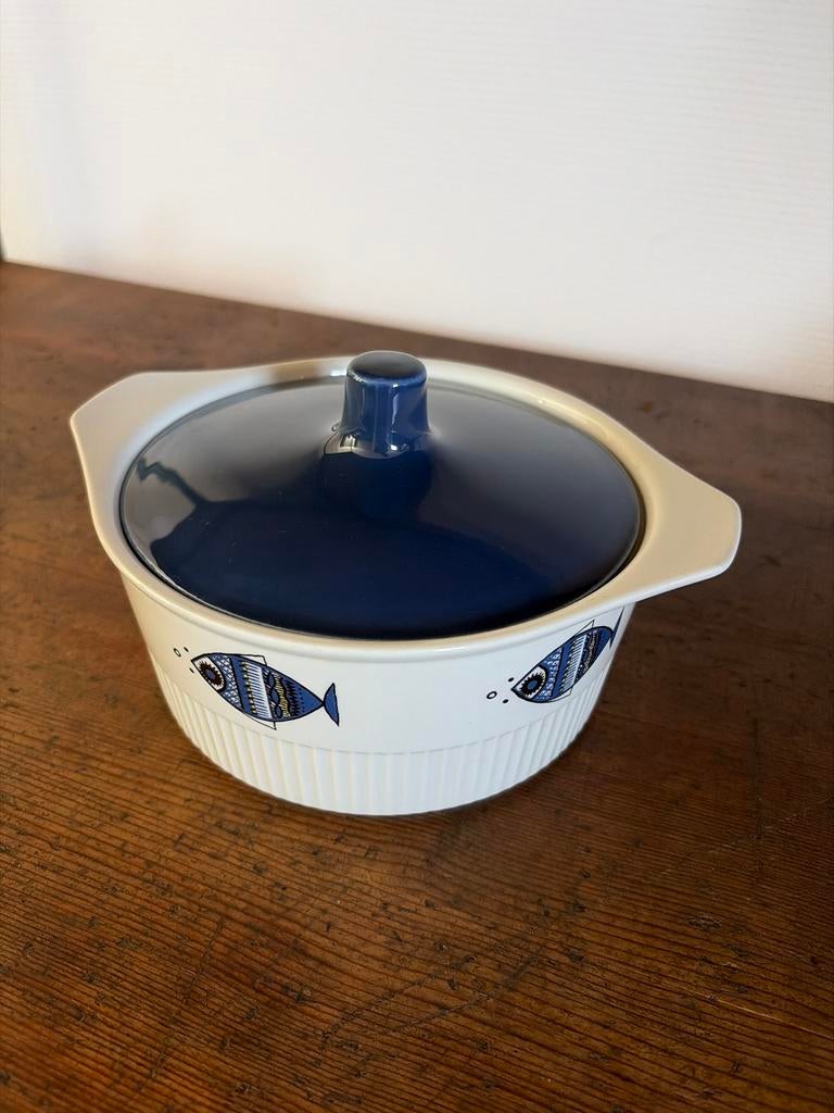 Villeroy & Boch Viking Ovenschaal Jaren '60 - Vissen Patroon, Ophalen of Verzenden