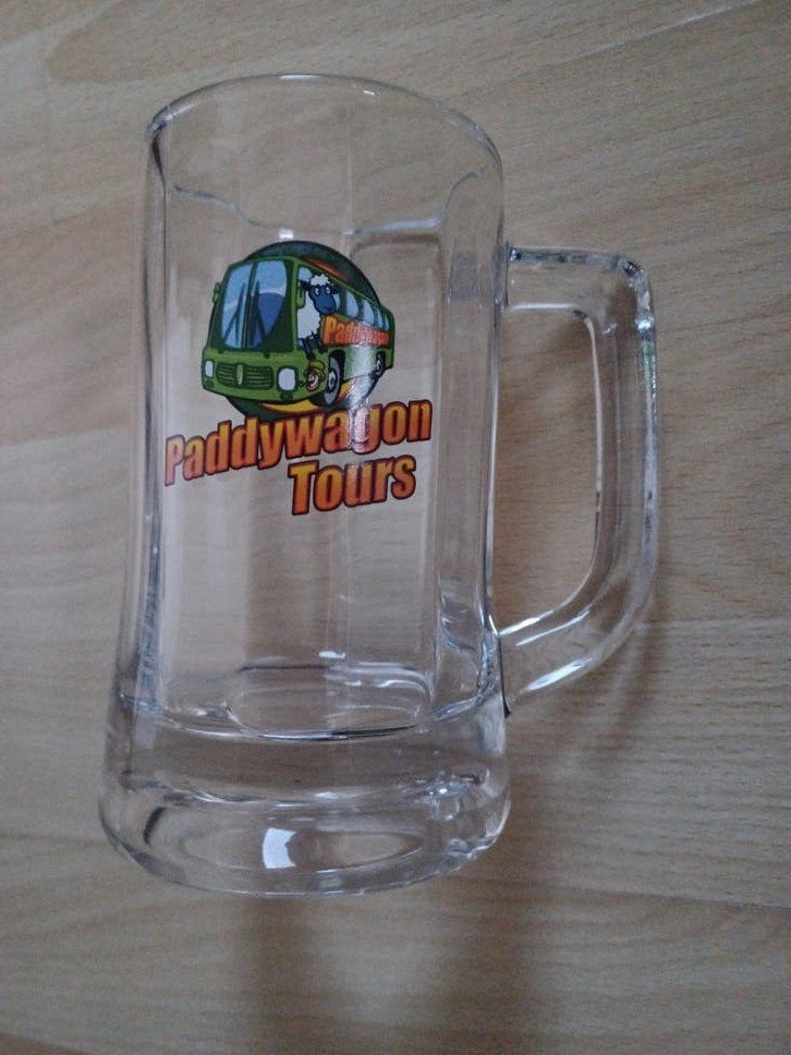 groot bierglas, Ophalen of Verzenden, Gebruikt, Glas of Glazen, Overige merken
