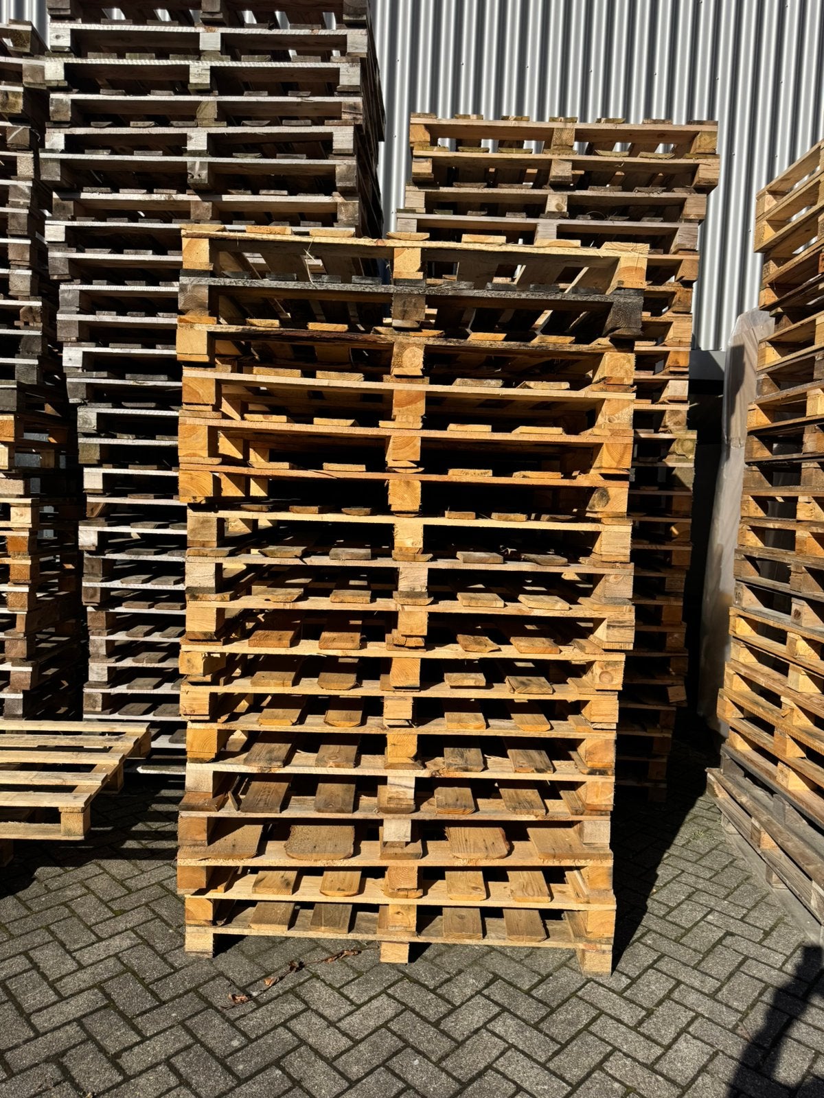 Pallets te koop, Ophalen, Gebruikt, 50 mm of meer, Pallet