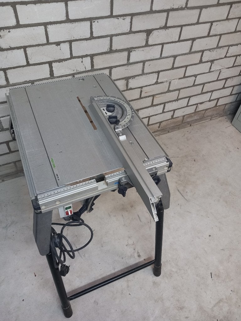 Festool basis plus met module voor TS55 cirkelzaag, Doe-het-zelf en Verbouw, Gereedschap | Zaagmachines, Ophalen, Gebruikt, Cirkelzaag