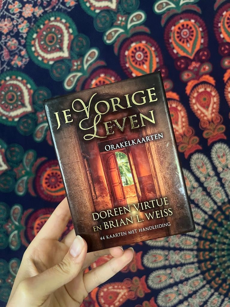 Vorig Leven orakelkaarten, Tarot of Kaarten leggen, Overige typen, Ophalen of Verzenden, Zo goed als nieuw